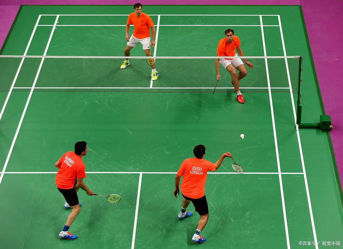 羽毛球双打表现亮眼